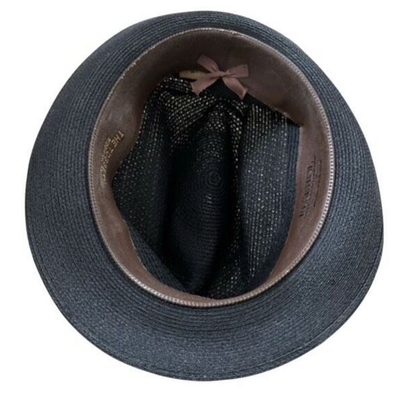 Resistol Self Conforming Size 6 3/4 Black Fedora Hat - Picture 7 of 11